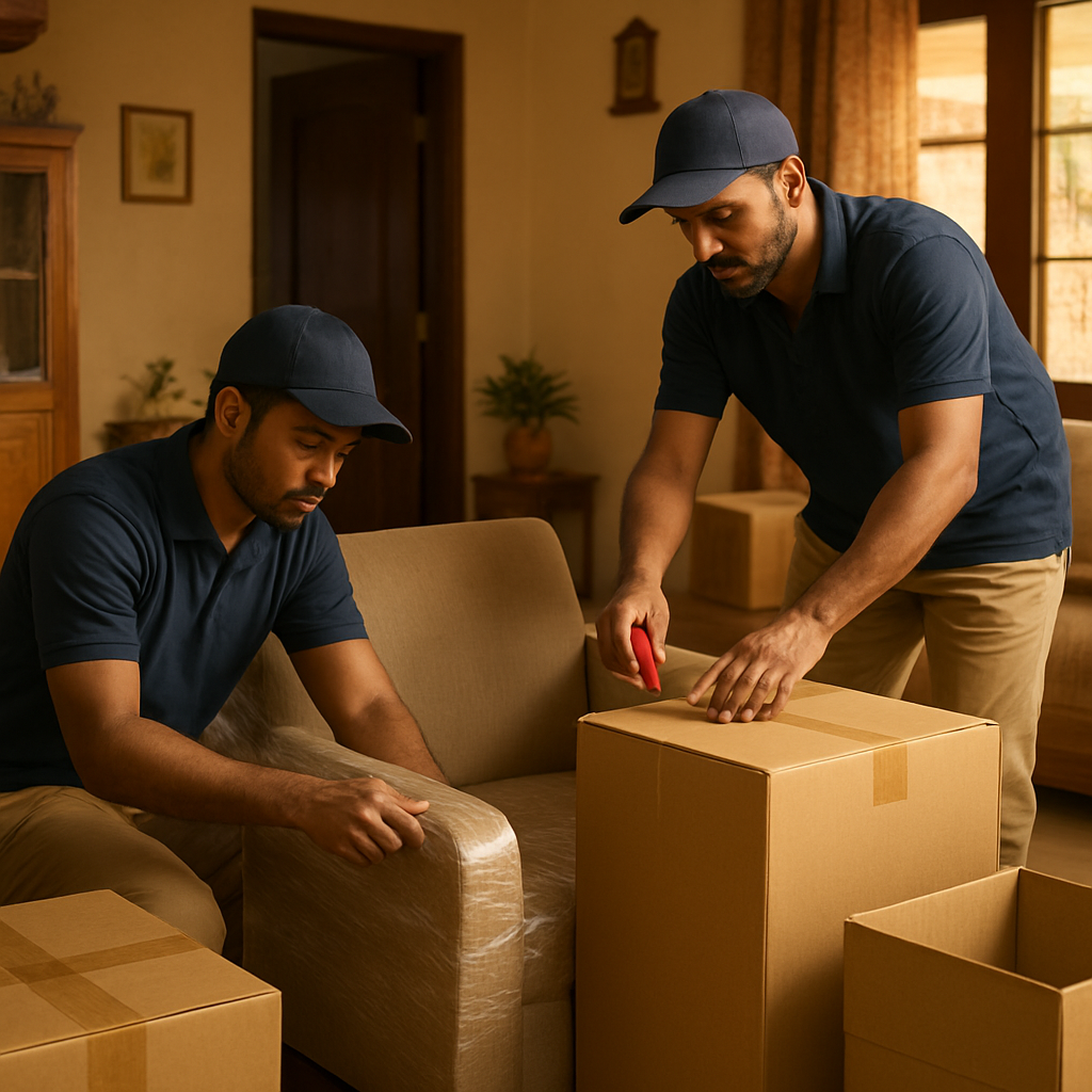 Professional household shifting service in Bangalore