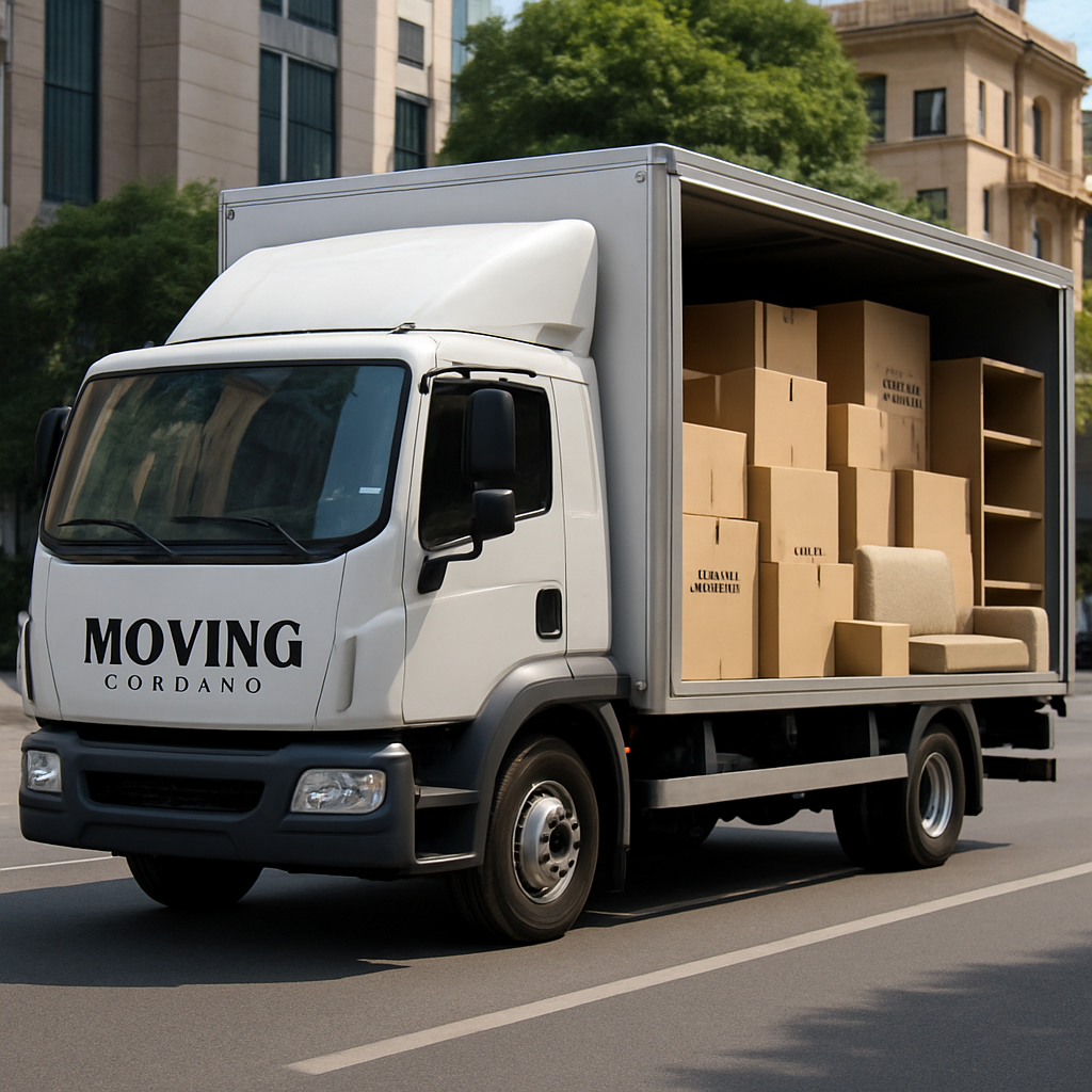 Modern moving truck for safe transportation in Bangalore